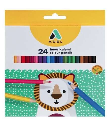 ADEL 24 RENK KURU BOYA KARTON KUTU 2365001