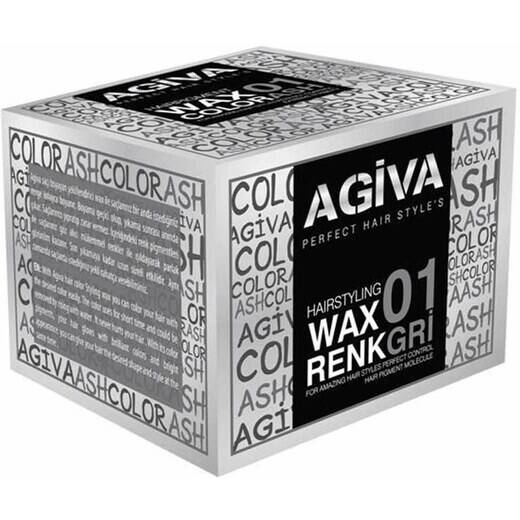 Agiva Color Wax 01 Saç Renklendirici 120 GR Gri