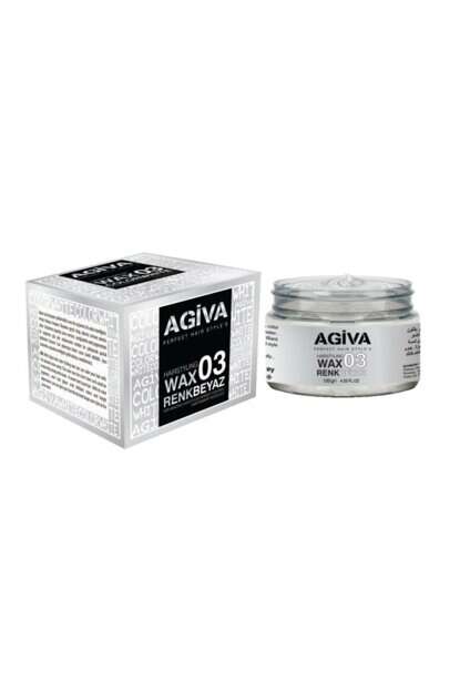 Agiva - Agiva Color Wax 03 Saç Renklendirici 120 GR Beyaz