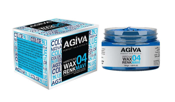 Agiva - Agiva Color Wax 04 Saç Renklendirici 120 GR Mavi