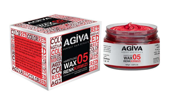 Agiva - Agiva Color Wax 05 Saç Renklendirici 120 GR Kırmızı