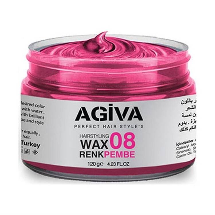 Agiva Color Wax 08 Saç Renklendirici 120 GR Pembe