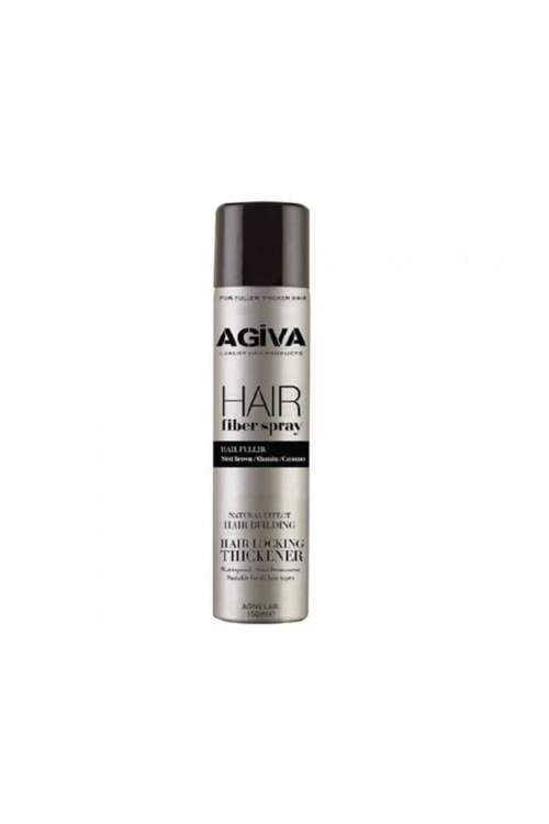 Agiva - Agiva Dolgunlaştırıcı Siyah Saç Spreyi 144 ML