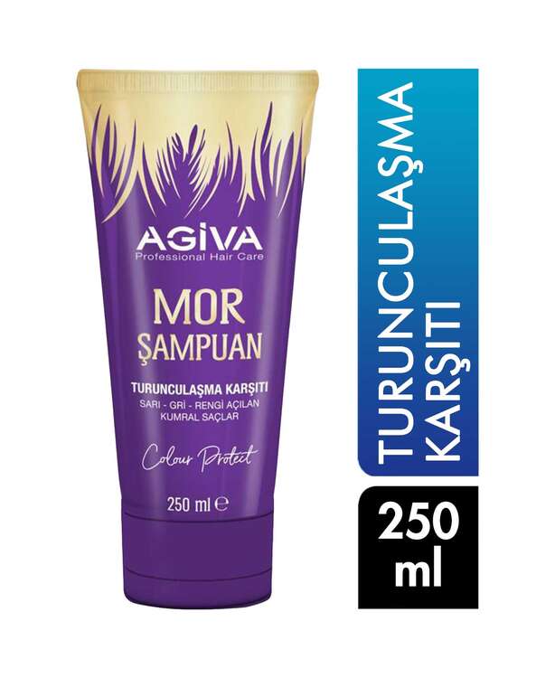 Agiva - Agiva Mor Şampuan 250 ML