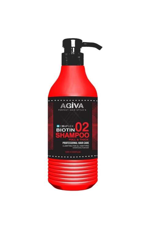 Agiva - Agiva Saç Şampuanı 02 Biotin Complex 1000 ML