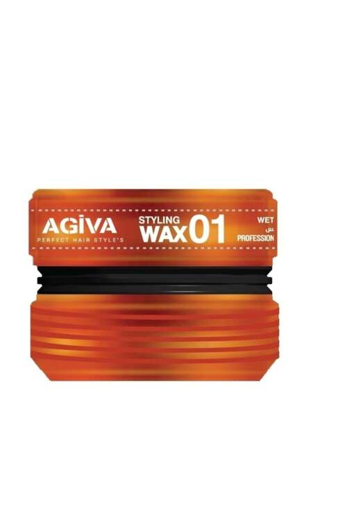 Agiva - Agiva Saç Şekillendirici Wax 01 Islak Görünüm 175 ML