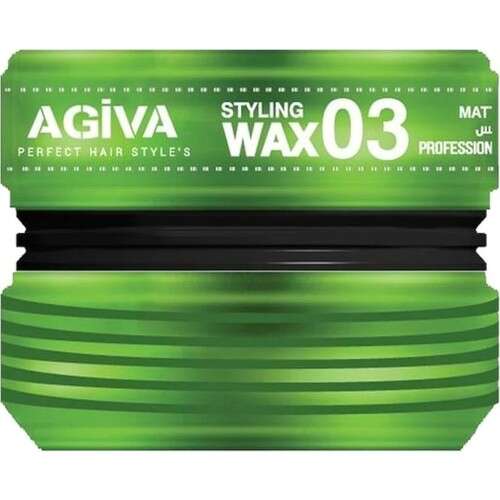 Agiva - Agiva Saç Şekillendirici Wax 03 Mat Görünüm 175 ML