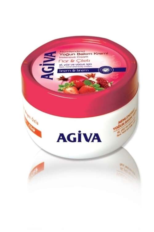 Agiva - Agiva Soft Krem 300 ML Nar Çilek