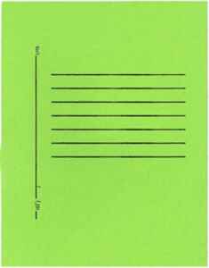 ALEMDAR - Alemdar Yeşil Telli Tam Kapaklı Karton Dosya