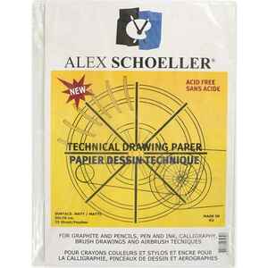ALEX - Alex Schoeller 50X70 Teknik Resim Kağ.200 Gr.25Li