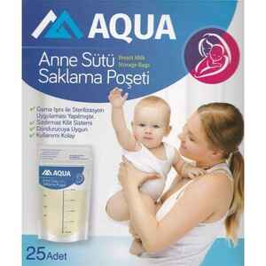 Aqua Anne Sütü Saklama Poşeti 25 li - Thumbnail