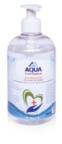 Aqua El ve Cilt Dezenfektanı Jel 500 ML