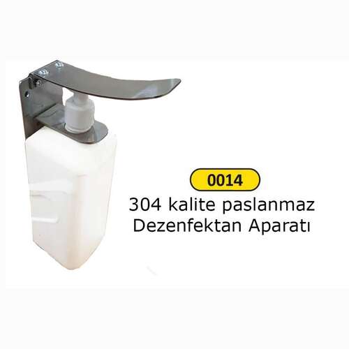 Arı Metal 14 Dezenfektan Aparatı Paslanmaz 304 Kalite