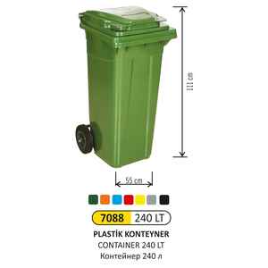 Arı Metal - Arı Metal 7088 Konteyner 240 Litre