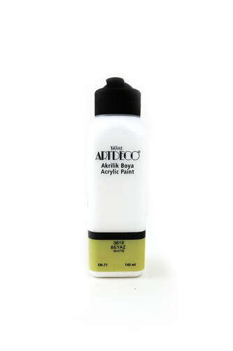 ARTDECO AKRİLİK BOYA 140 ML BEYAZ 070R-3619