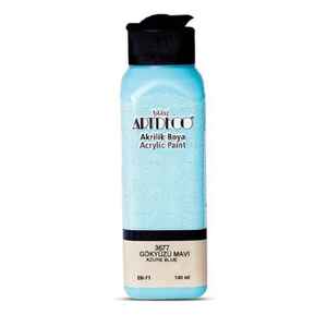 FANART-ARTDECO - ARTDECO AKRİLİK BOYA 140 ML GÖK MAVİ 070R-3677
