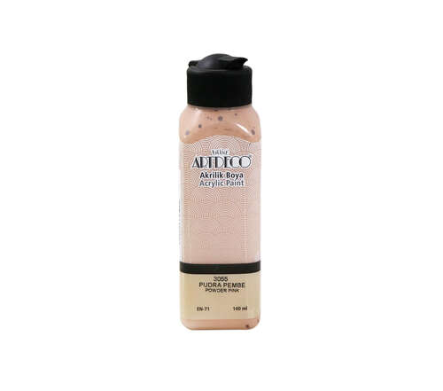 ARTDECO AKRİLİK BOYA 140 ML PUDRA PEMBE 3055