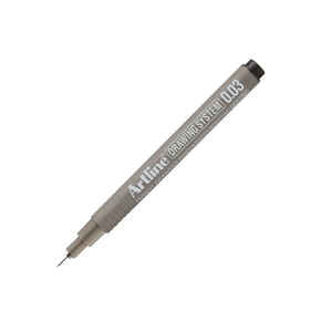 ARTLINE - ARTLINE 2303 SİYAH ÇİZİM KALEMİ 0.03