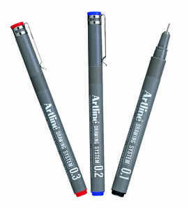 ARTLINE - ARTLINE 231 SİYAH ÇİZİM KALEMİ 0.1