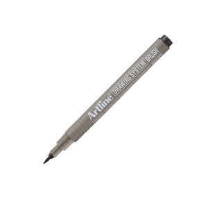 ARTLINE - ARTLINE DRAWING PEN BRUSH SİYAH ÇİZİM KALEMİ A-EK-