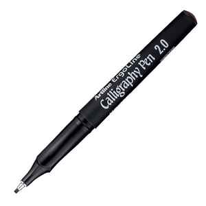 ARTLINE - ARTLINE ERG-242 AB SİYAH CALLIGRAPHY KALEMİ 2.0 mm