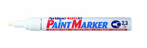 ARTLINE - ARTLINE EX-400XF BEYAZ YUVARLAK MARKER KALEM 2.3mm