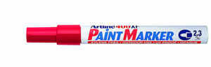 ARTLINE - ARTLINE EX-400XF KIRMIZI MARKER KALEM 2.3mm