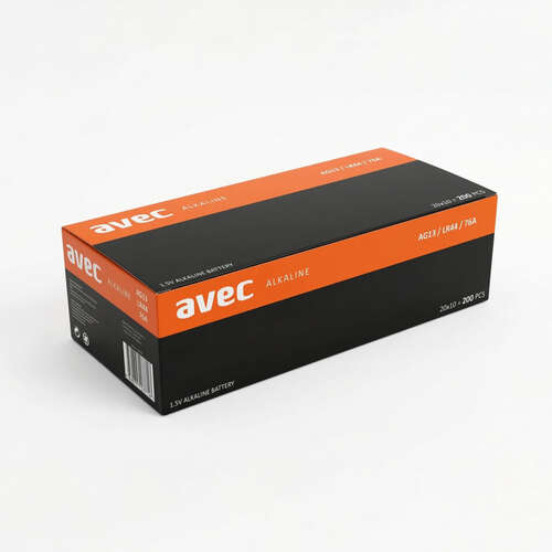 AVEC AG-13/LR44 ALKALİN PİL 10LU BLS.
