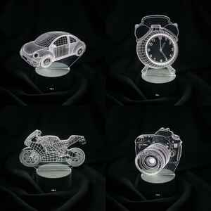 AVEC AV-333 3D PİLLİ + USB'Lİ MASA LAMBASI - Thumbnail (2)