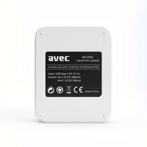 AVEC AV-CH01 USB HIZLI PİL ŞARJ CİHAZI 4LÜ