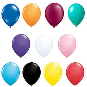 MUHTELİF - BALON 12-A TEK RENK PASTEL İÇ MEKAN 100 LÜ