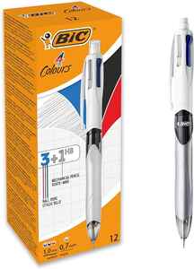 BIC - BİC 3 RENK TÜKENMEZ+1 VERSATİL MULTİFONKSİYONLU KALEM 942104