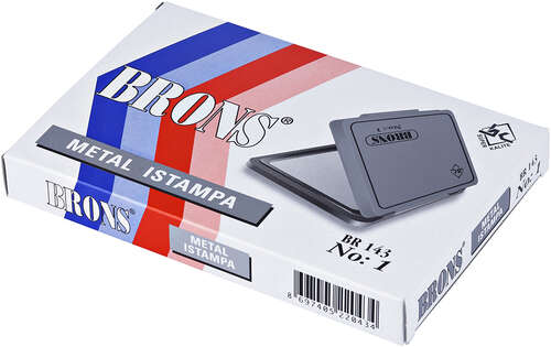 BRONS 1 No.METAL ISTAMPA BÜYÜK BOY BR-143