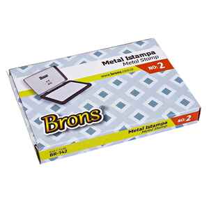 BRONS - BRONS 2 No.METAL ISTAMPA ORTA BOY BR-142