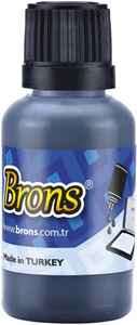 BRONS - BRONS ISTAMPA MÜREKKEBİ MAVİ 30 cc BR-315