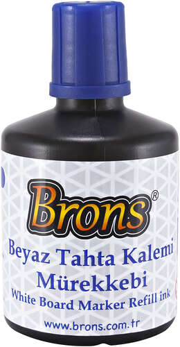 BRONS MAVİ TAHTA KALEMİ MÜREKKEBİ 100 cc BR-354
