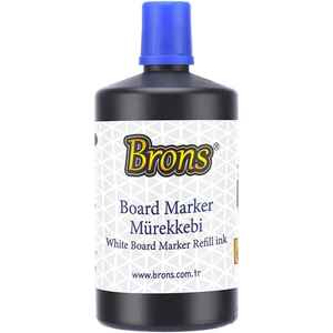 BRONS - BRONS MAVİ TAHTA KALEMİ MÜREKKEBİ 250 cc BR-9151