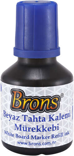 BRONS MAVİ TAHTA KALEMİ MÜREKKEBİ 30 cc BR-351