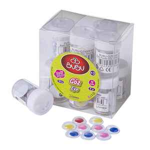 BU-BU - BU-BU GZ0009 RENKLİ OYNAR GÖZ 18mm