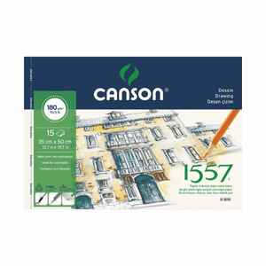 CANSON - CANSON 1557 35x50 RESİM DEFTERİ 15 YP 180 gr
