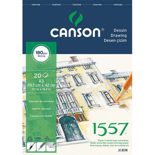 CANSON A3 29,7x42 cm RESİM DEF.180 gr 18020A3US