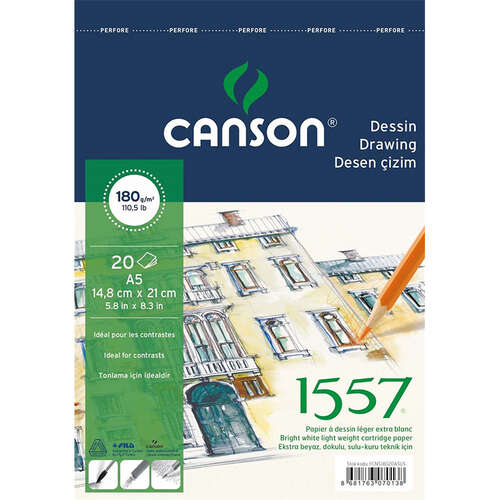 CANSON A5 20 YP RESİM DEFTERİ 180 GR 18020A5US