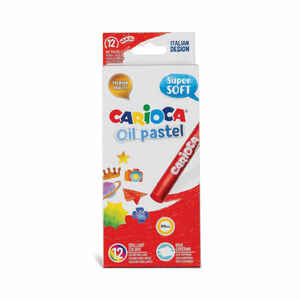 CARIOCA - CARIOCA 12 RENK SÜPER YUMUŞAK PASTEL BOYA 43277