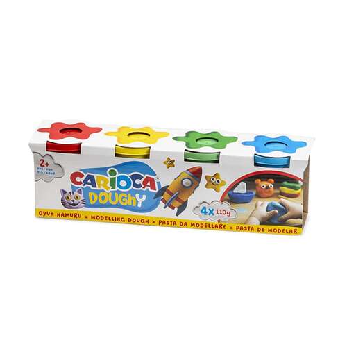 CARIOCA 4 RENK OYUN HAMURU 4x120 GR 42178