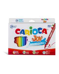 CARIOCA - CARIOCA JOY 24 RENK YIKANABİLİR KEÇELİ KALEM 40615