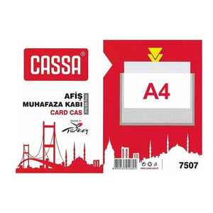 CASSA - CASSA 7507 A4 AFİŞ MUHAFAZA KABI