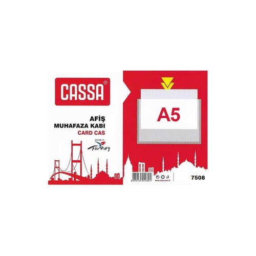 CASSA 7508 A5 AFİŞ MUHAFAZA KABI