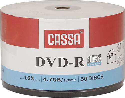 CASSA DVD-R 50 Lİ KUTU 9453