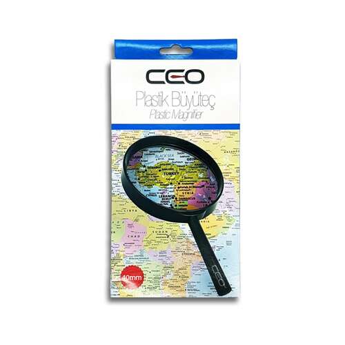 CEOART 40 MM PLASTİK BÜYÜTEÇ BY0007