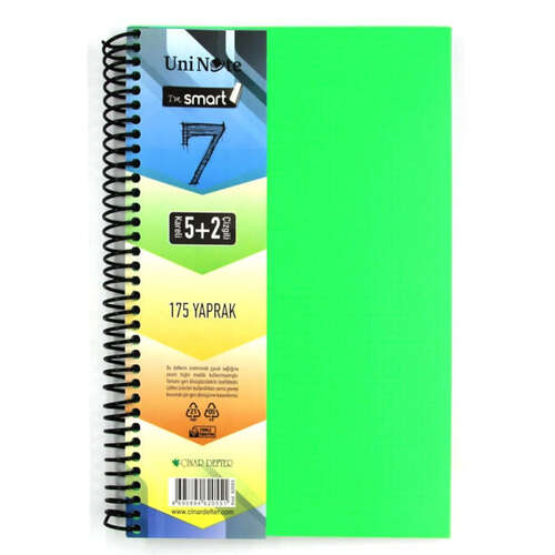 ÇINAR I'M SMART A4 175 YP 5+2 AYRAÇLI DEFTER 62055